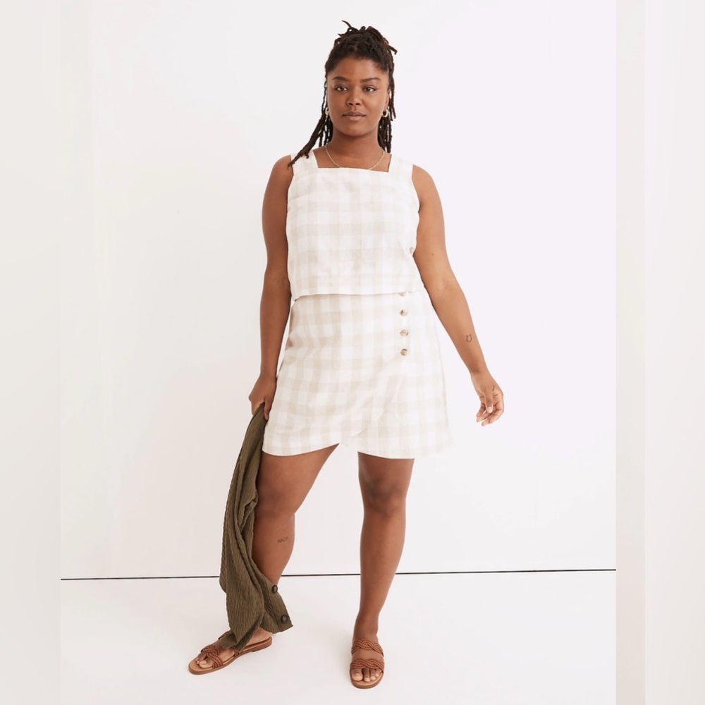 Madewell Tulip-Hem Mini Skirt